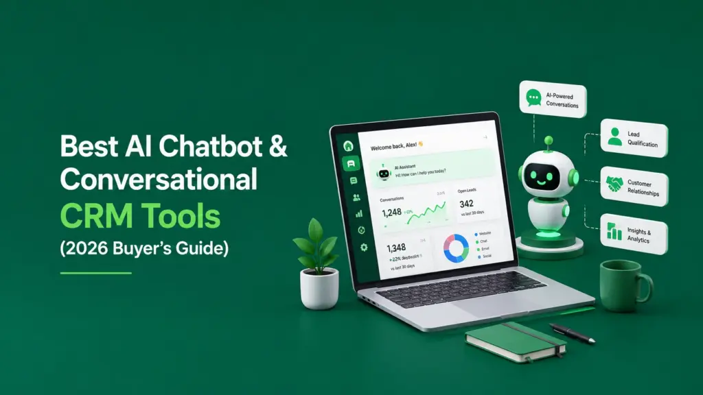 Best AI Chatbot & Conversational CRM Tools (2026 Buyer’s Guide)